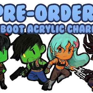 PREORDER - Reboot Acrylic Charms