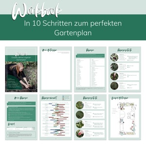 Digitales Workbook: Erstelle deinen eigenen Gartenplan in 10 Schritten, inklusive 40 Übersichten der gängigsten Gartenpflanzen imagem 2