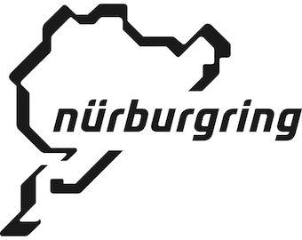 Nurburgring Track Sticker