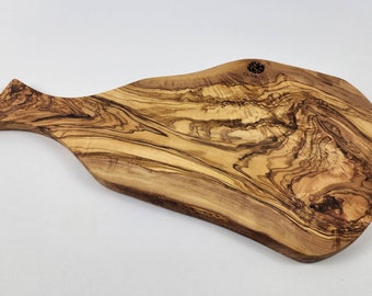 OLIVIKO Olive wood cutting board 16×8x0.75inch (40×20×2cm)