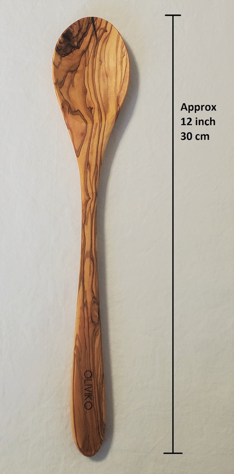 OLIVIKO Handmade Olive Wood Utensils Kit of 5 Utensils 2 Etsy