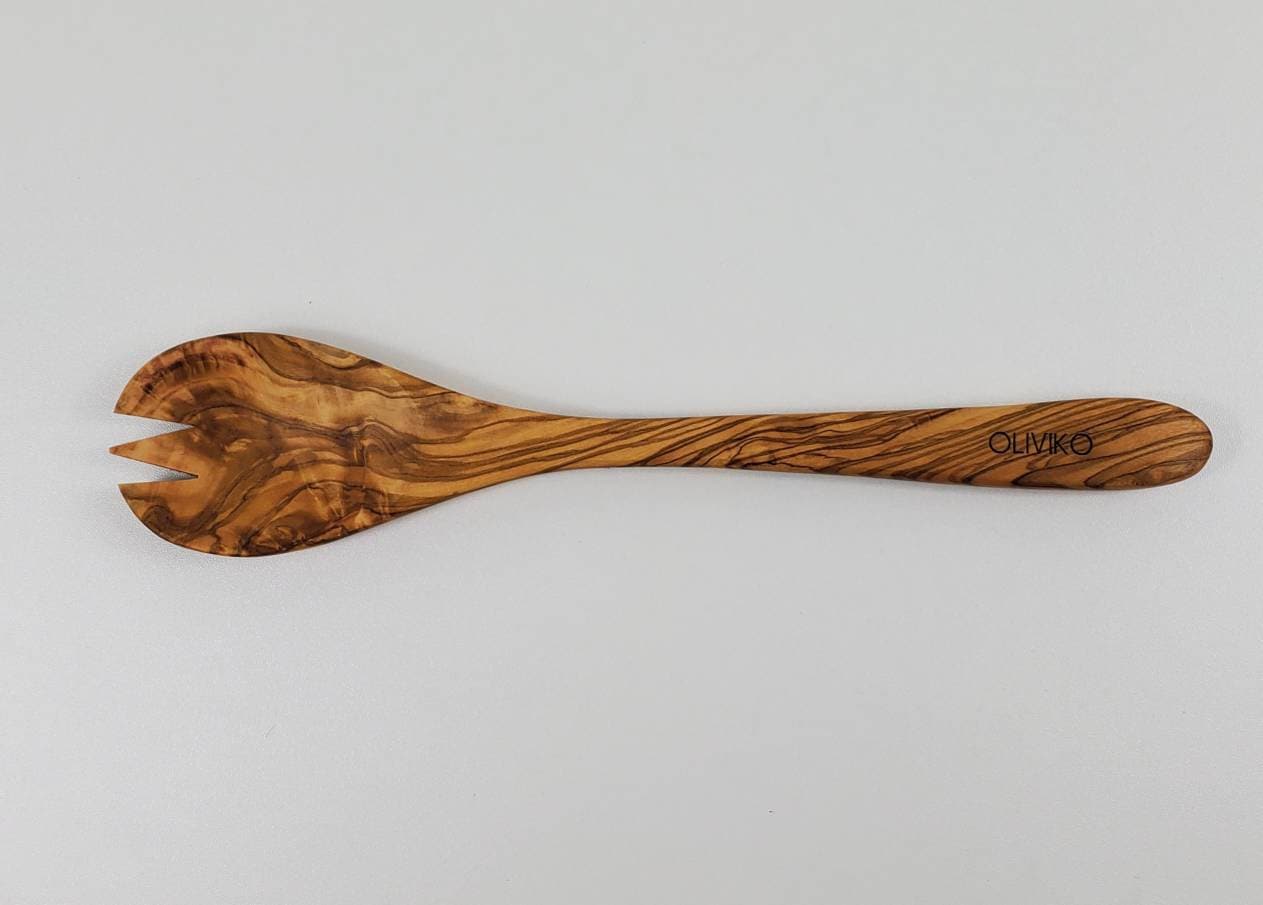 OLIVIKO Handmade Olive Wood Utensils Kit of 5 Utensils 1 Etsy
