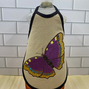 Beer, wine & soap bottle embroidered aprons