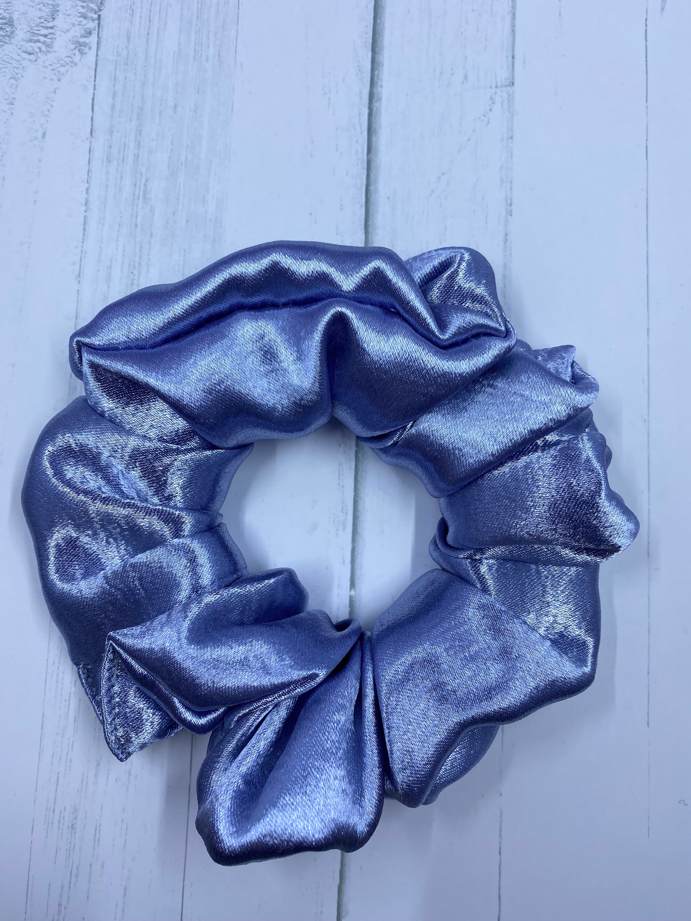 Solid Colored Satin Build Your Own Scrunchies Bundle Set - Etsy