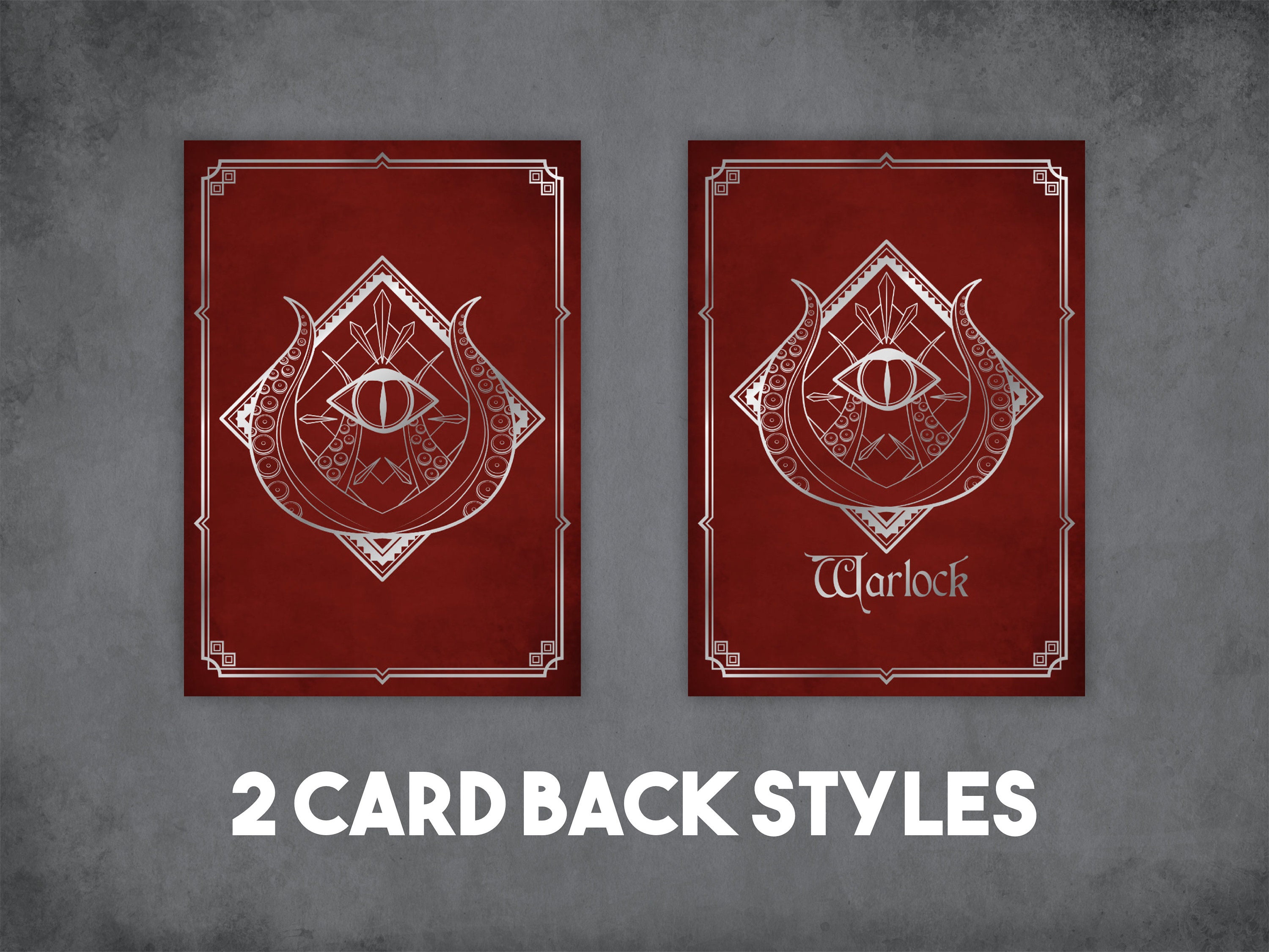 Dnd Warlock Spell Slot Tracker Cards, Instant Download and Print D&D