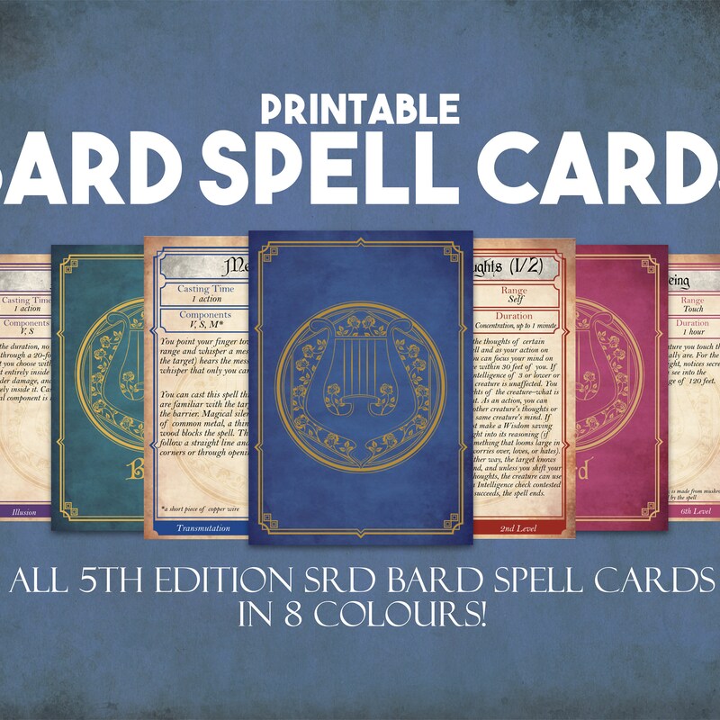 Printable Spells - Etsy