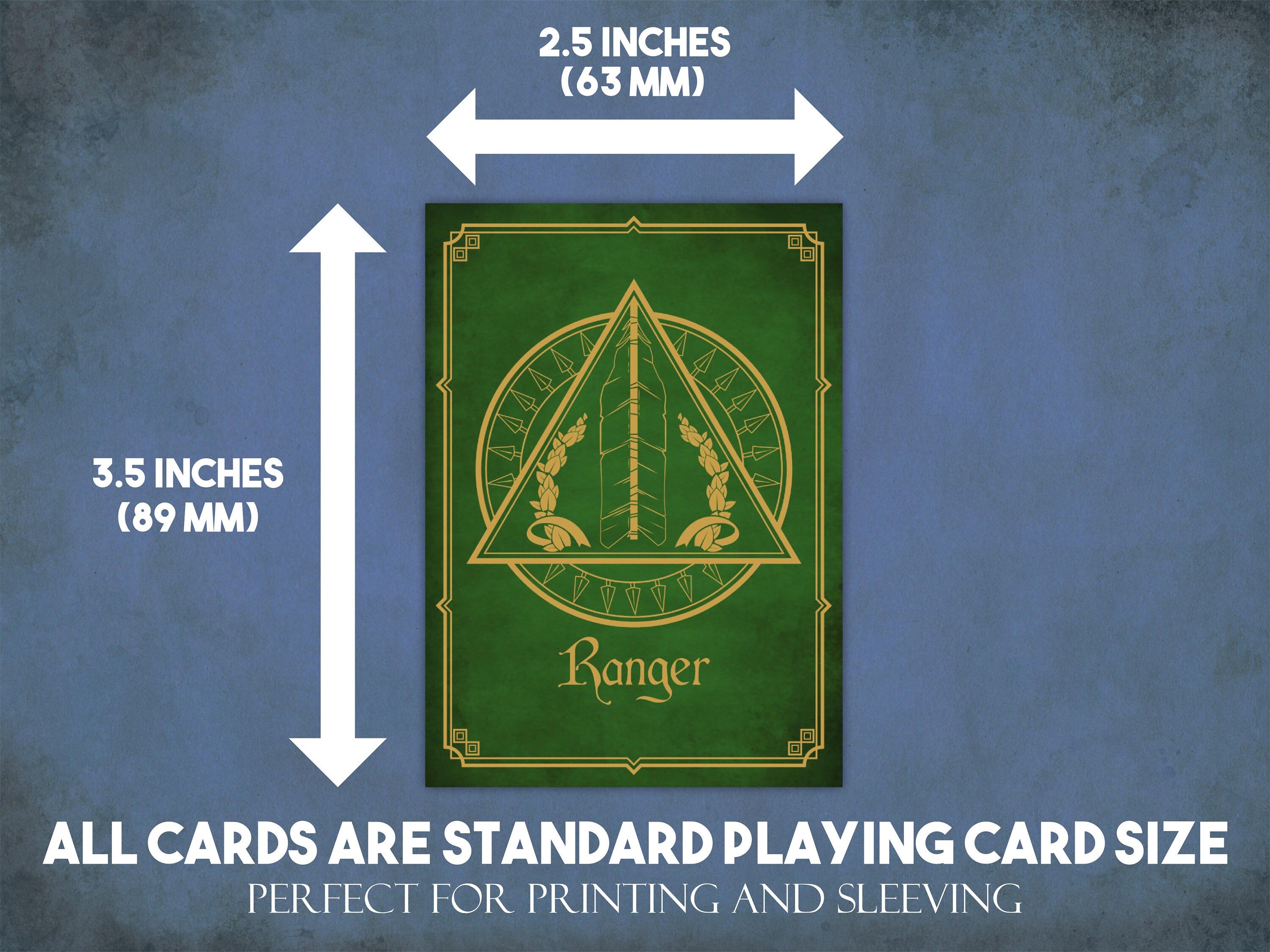 Ranger Dnd Spell Cards, Dungeons and Dragons Printable Spell Cards ...