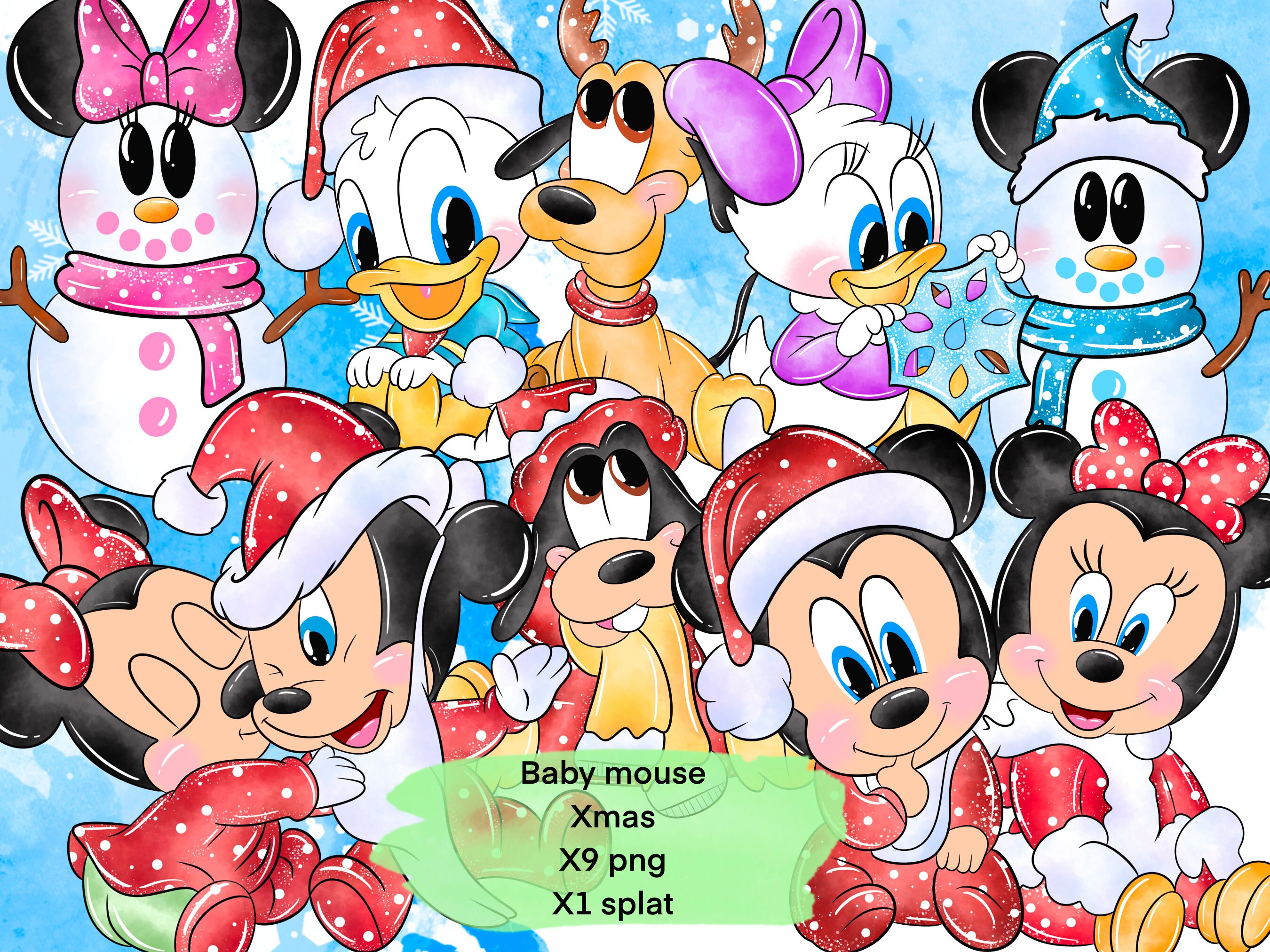 Baby Minnie Christmas