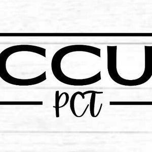 Técnico de atención al paciente de cuidados críticos/cardíacos/CCU PCT: diseño de archivos de corte digital, PNG para Cricut, archivo svg eps dxf para taza, camiseta, silueta