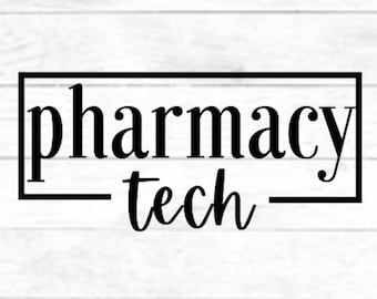 SVG de técnico de farmacia: diseño para tazas y camisetas (descarga digital)