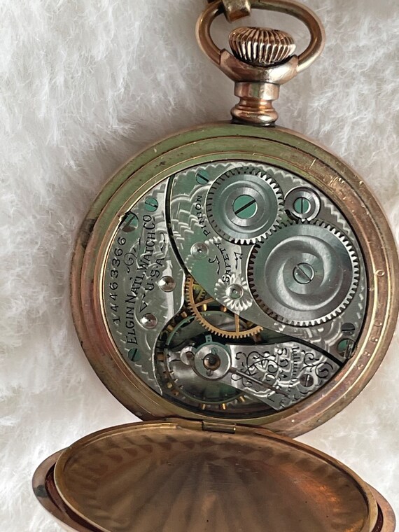 Gold filled Elgin lady’s pocket watch Gem