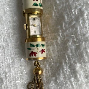 Vintage Floral Peek-a-boo Watch - Etsy display picture 2