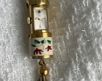 Vintage Floral Peek-A-Boo Watch