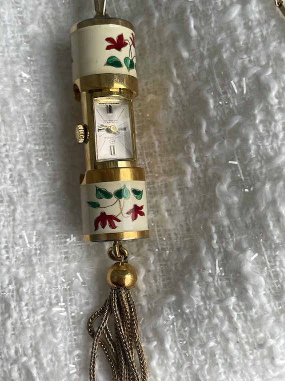 Vintage Floral Peek-a-boo Watch - Etsy display picture 2