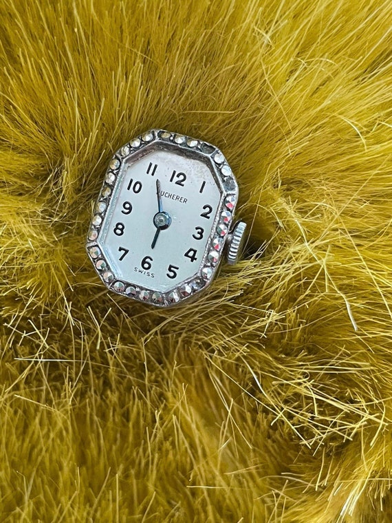 Art Deco Bucherer watch Ring