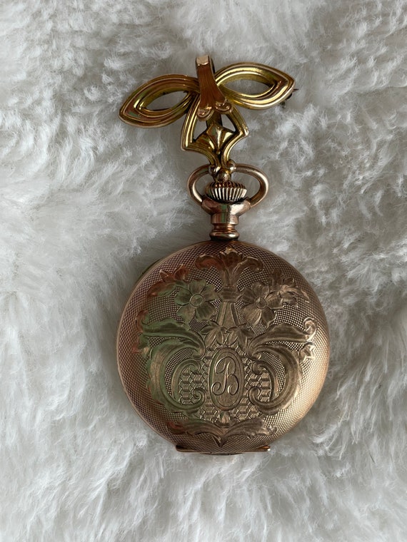 Gold filled Elgin lady’s pocket watch