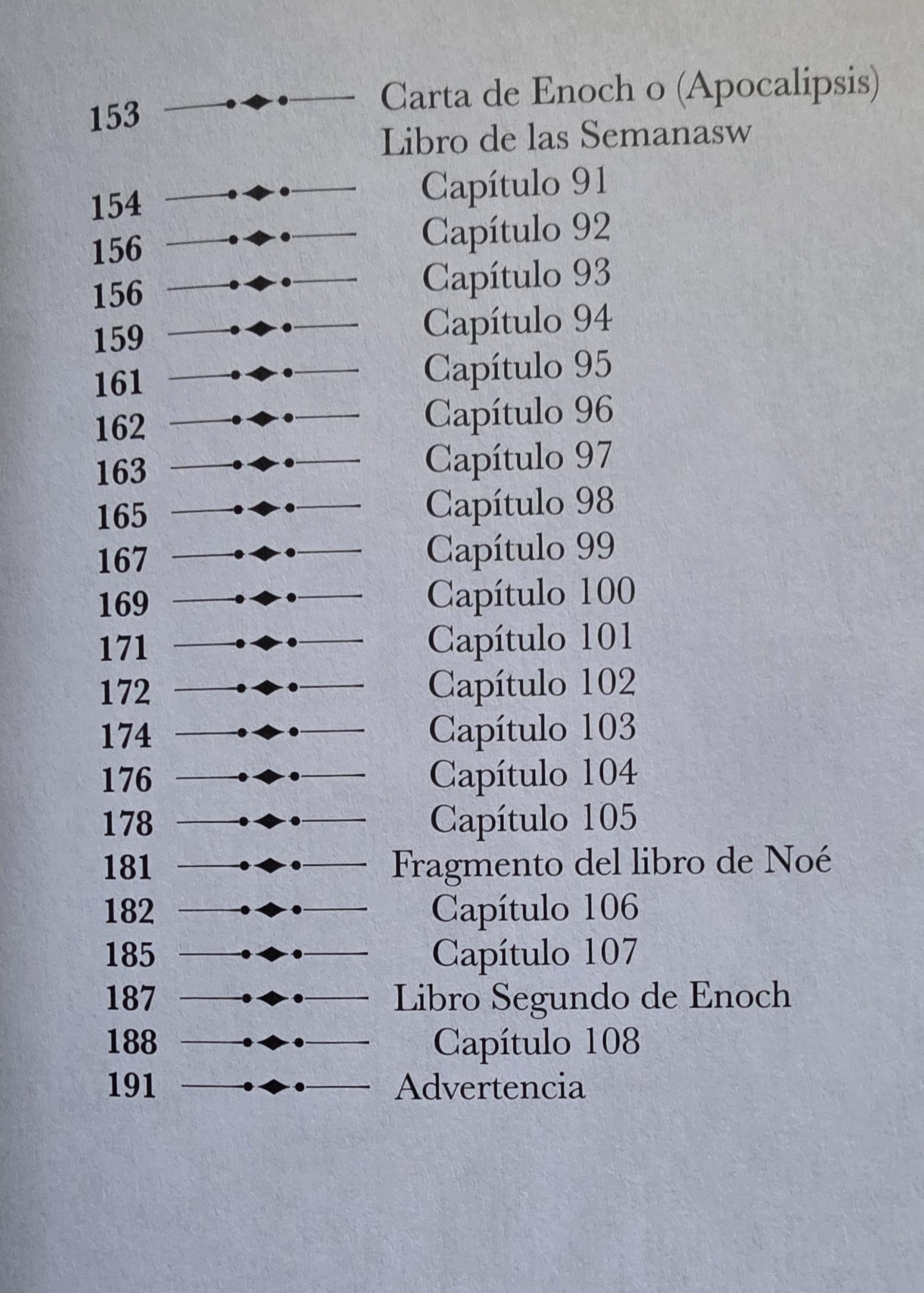 El libro de Enoc, una guía de prácticas.