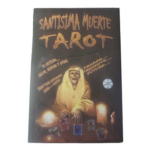 Santa Muerte Tarot Card Book El Libro Book De La Santisima Muerte Santa Tarot Cartas with 22 Cartas + 44 Page Libro de Instrucciones.