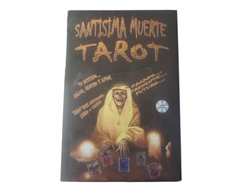 Santa Muerte Tarot Card Book El Libro Book De La Santisima Muerte Santa Tarot Cartas with 22 Cartas + 44 Page Libro de Instrucciones.