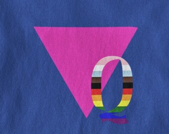 Camiseta Orgullo Triángulo Rosa: Camiseta Arcoíris Progresista LGBTQUIA+