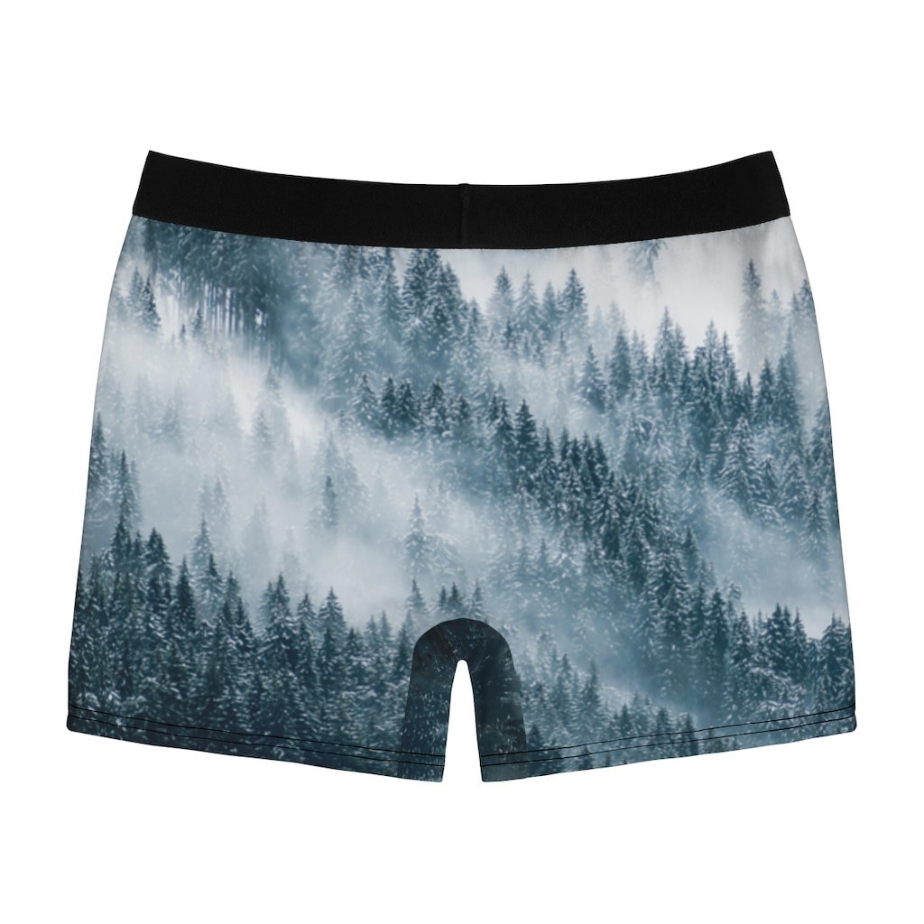 Grizzly Bear Men's Boxer Briefs, Funny Underwear, Men's Underwear, Gift