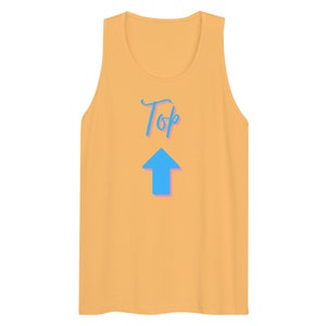 Top Men’s premium tank top, gay top, bottom, pride, gift for him, gay gift, lgbt, shirt, sexy, gift for gay