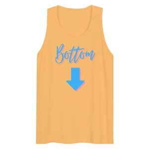 Bottom Men’s tank top, gay bottom, pride, gift for him, gay gift, lgbt, shirt, sexy, gift for gay