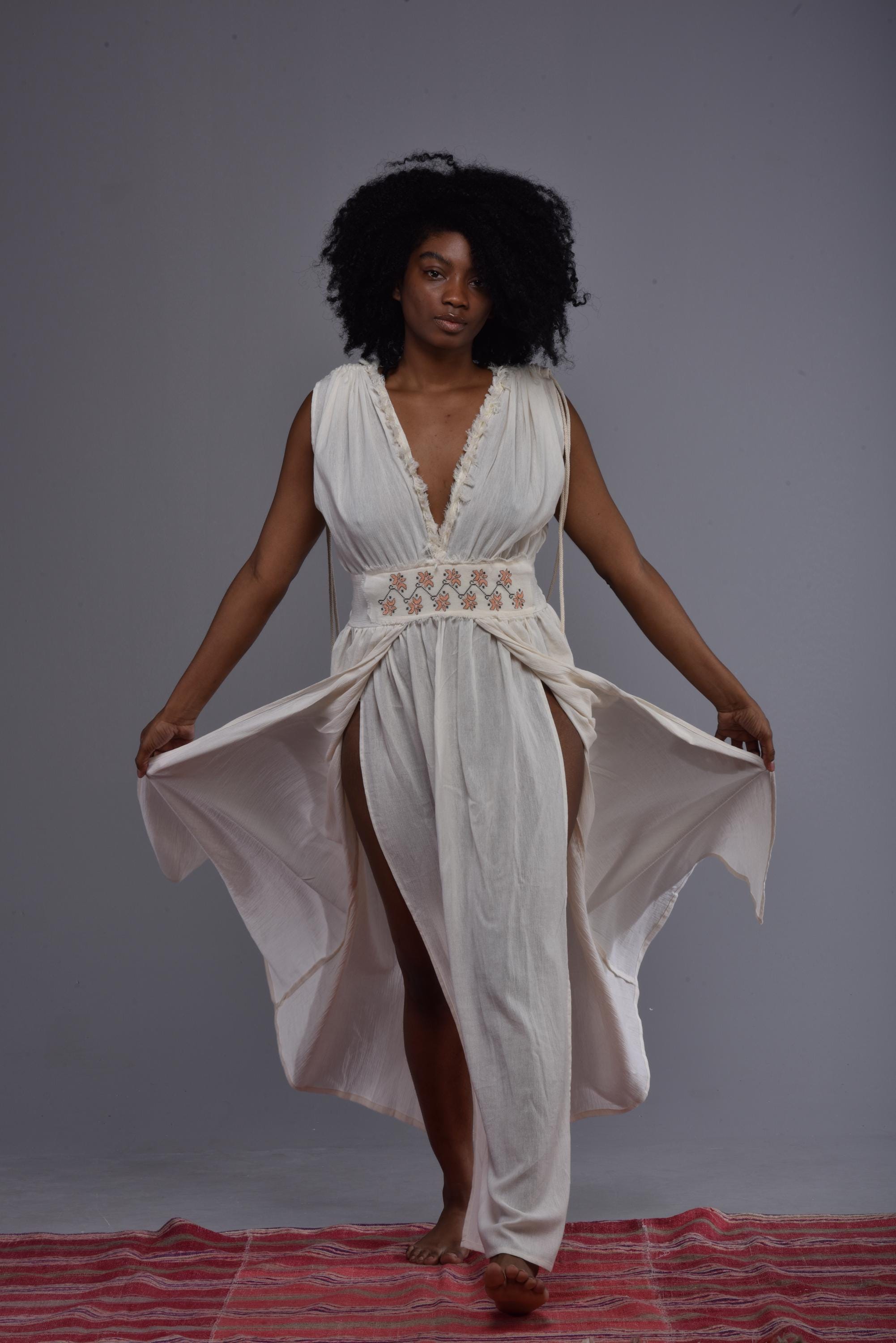 cotton summer dresses maxi French Connection Cambria Piped Trim Dress