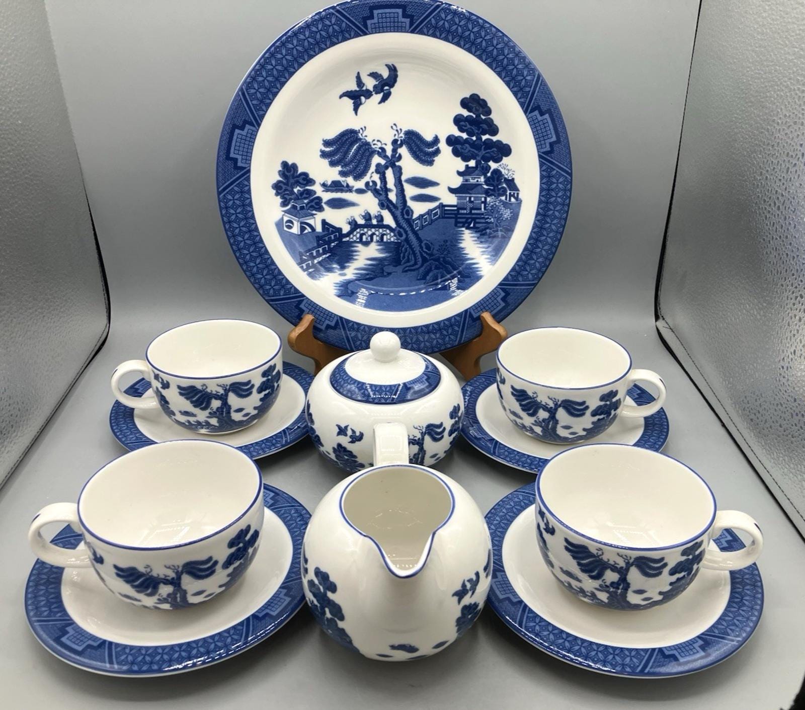Royal Doulton Blue Old Willow - Etsy