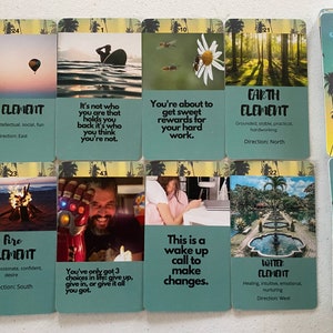 Cali Love Vibes Oracle Deck 88 cartes pour affirmations positives sur l'amour, le karmique, les flammes jumelles, la vie et le succès pour de futures lectures