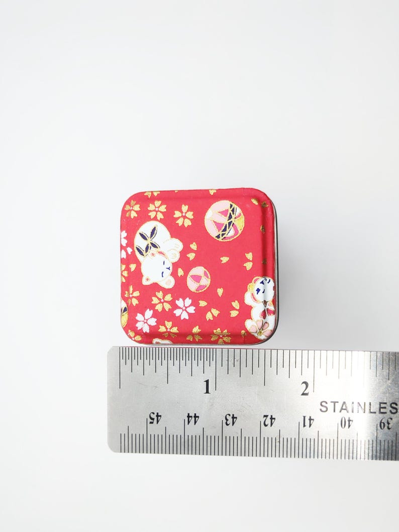 Small Square Tin