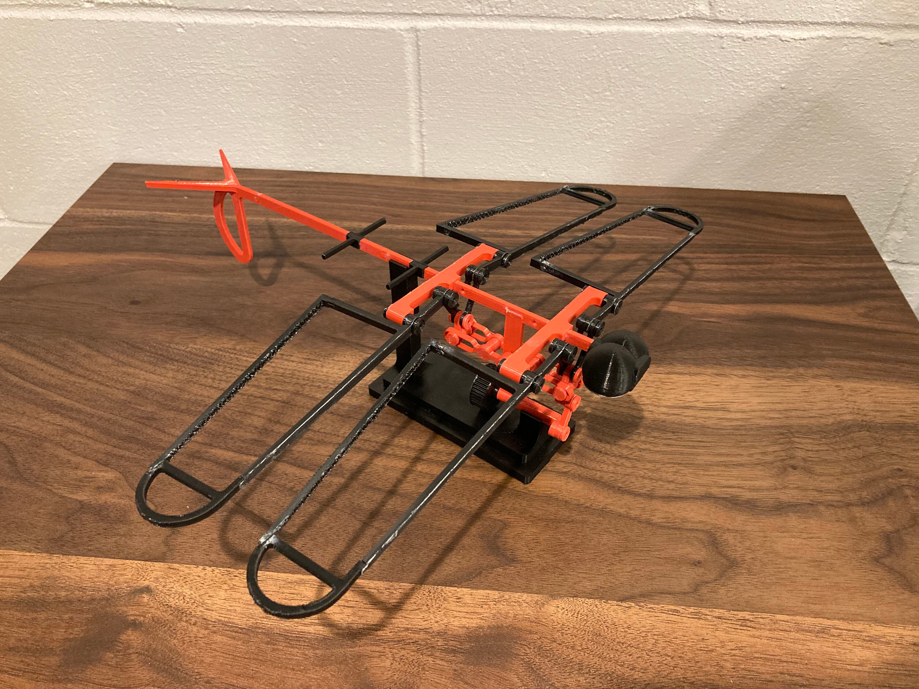 Ornithopter Dragonfly 3d Printed Engineering Gifts Model Etsy