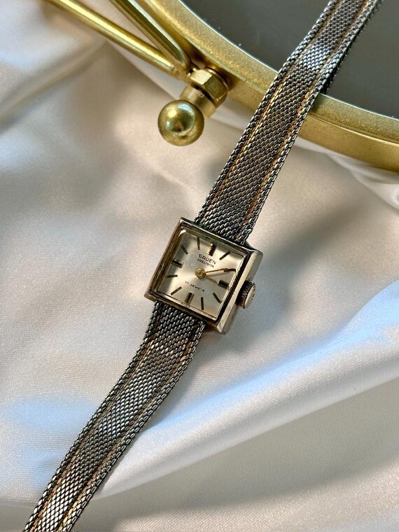 Gruen watch 10k rgp bezel hotsell
