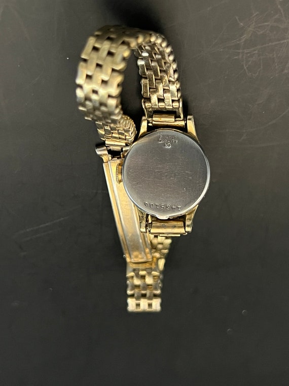 Vintage 1950 Bulova Women's Mechanical Watch, Gol… - image 6