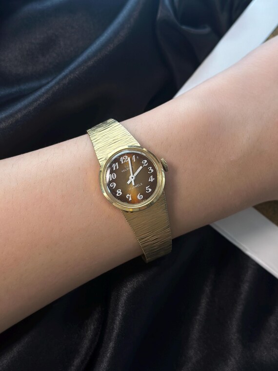 Vintage Helbros 17 Jewels Reloj de mujer de cuerda manual Caja de tono dorado de 24 4 mm Correr Regalo para mujer Ella Etsy Espana