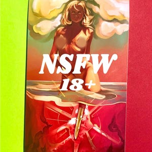 DOJRZAŁY 18+ || SUKCUBUS || Seksowny, uwodzicielski, naklejka || Wodoodporny + odporny na warunki atmosferyczne