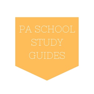 PA School Study Outlines