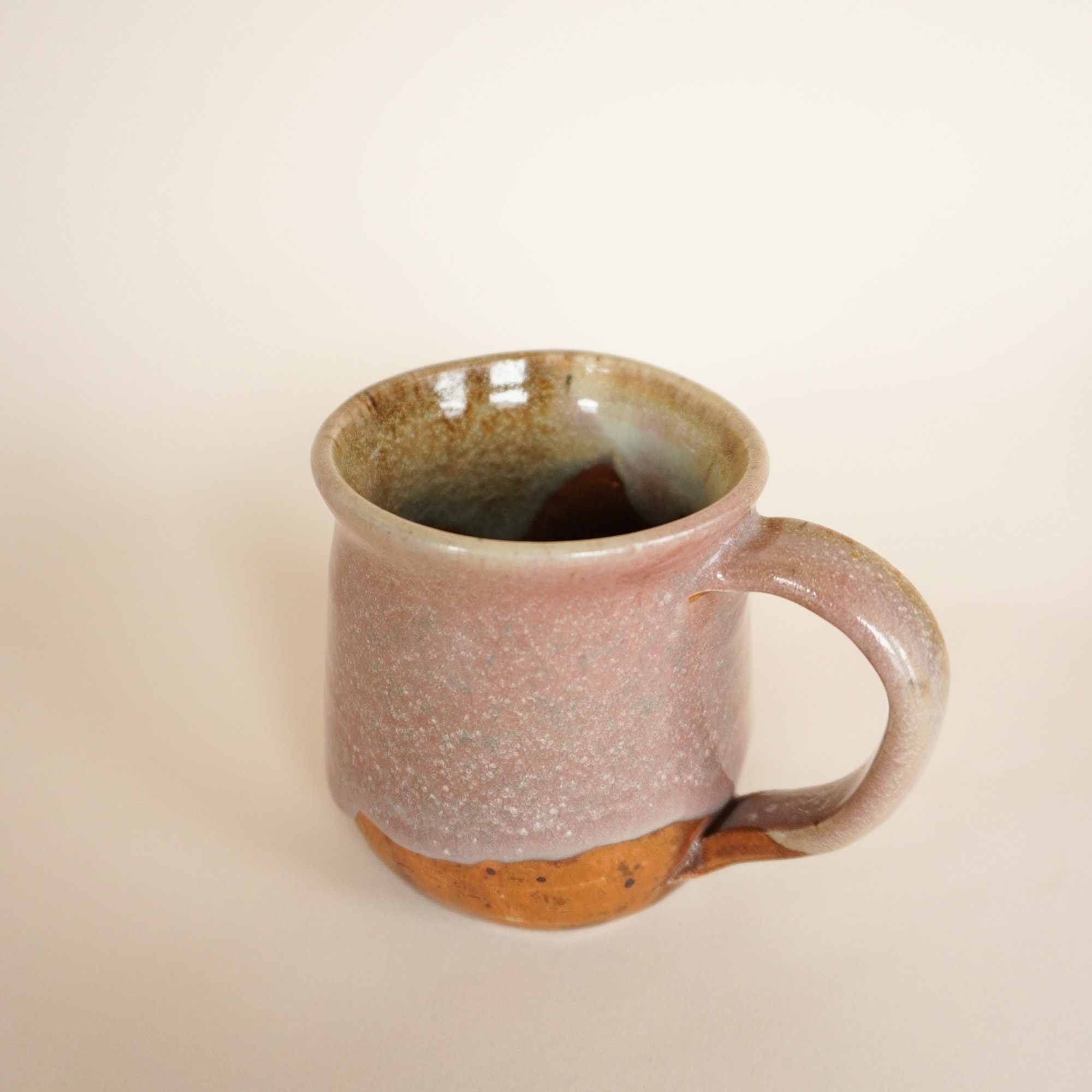 Pottery Mugs Set of 4 Ceramic Mug Set Diner Mug Vintage Etsy