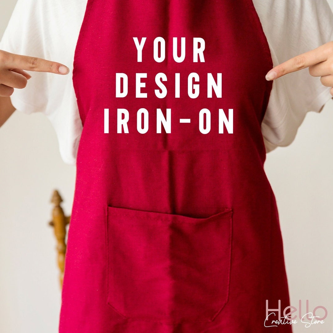 Custom Ironon Decal. Personalized Decals Iron on Logo Vinyl Etsy