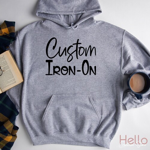 CUSTOM NAME Iron on Decals . Etsy