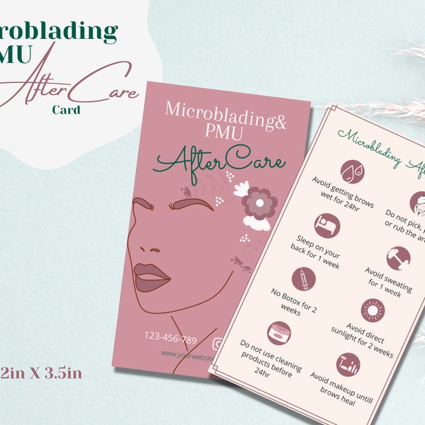 Microblading Aftercare - Etsy