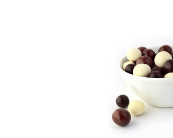 Hazelnut Dragee Chocolate, Nuts Milk Chocolate Dragee, White Chocolate 1 lb 0.45 kg