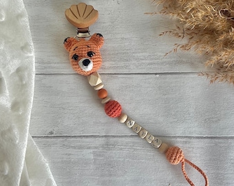 Attache-tétine Bear - pacifier clip