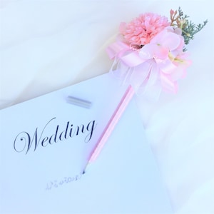 Wedding pen | Signature pen | Guest Sign-in Pen | Guest Book Pen | Flower pen