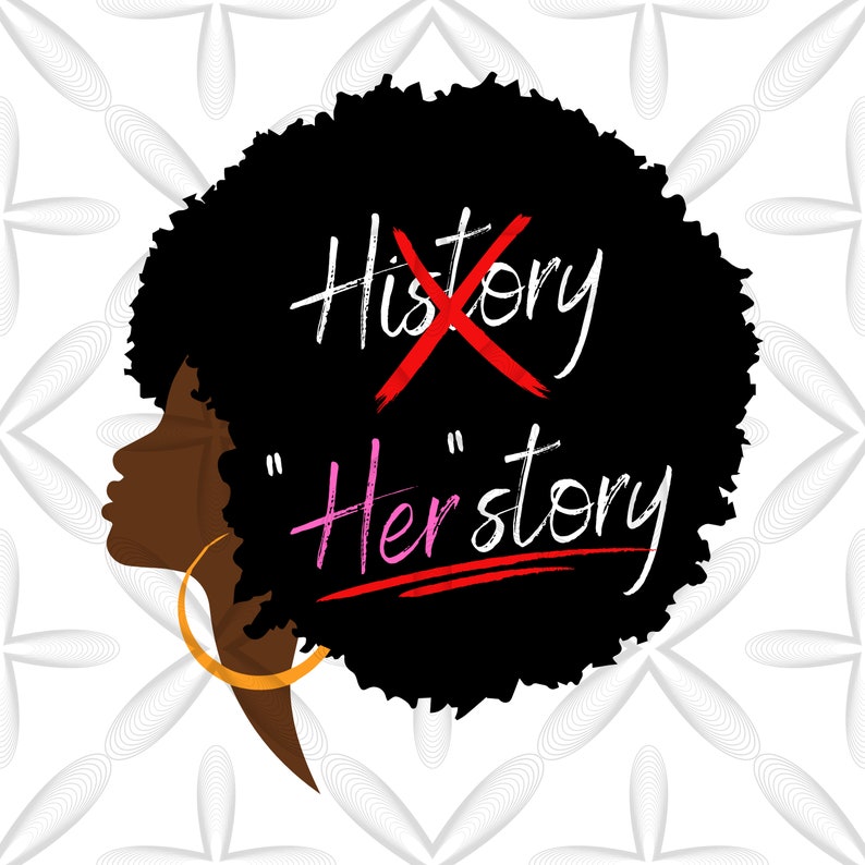 Womens History Month Herstory SVG File for Tshirts Mugs Etsy Australia