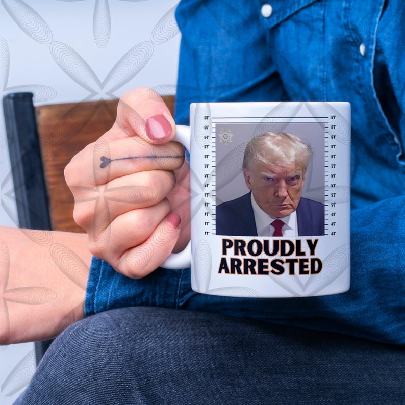 Donald Trump Official Mugshot SVG JPG PNG Files Tshirts Rolling Trays