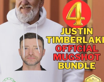 Justin Timberlake Mugshot: T-shirt/Mug Design (SVG, PNG, JPG)