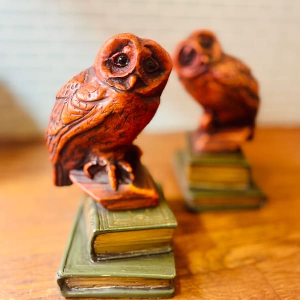 Owl Bookends Etsy UK