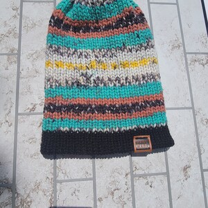Fall Colors Super Warm Reversable Beanie