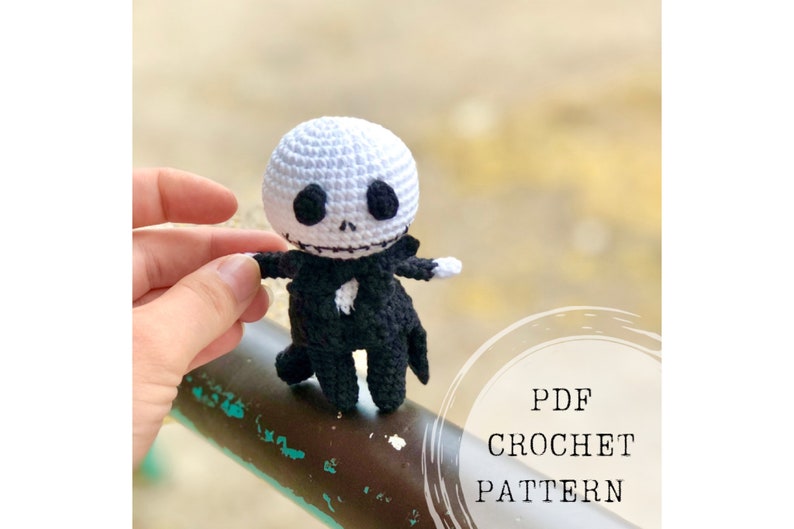 Crochet Pattern Fan Art Jack Skellington Crochet Pattern Fan Etsy